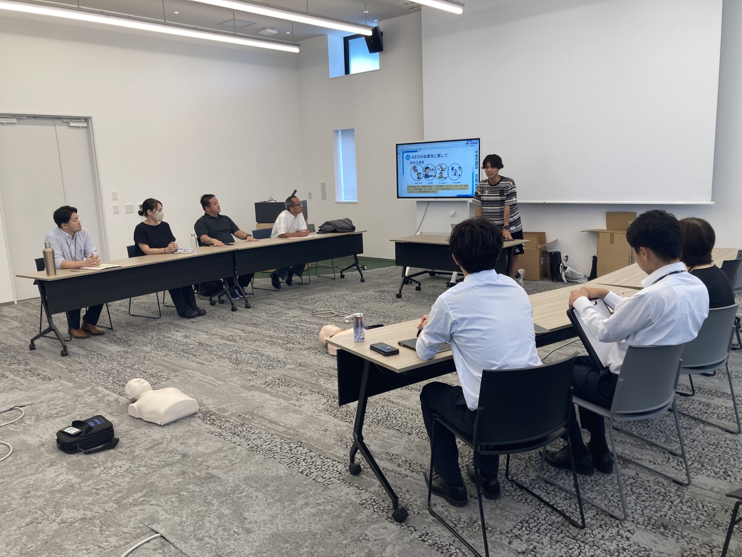 株式会社技研サービス様にて応急救命講習会を実施しました！