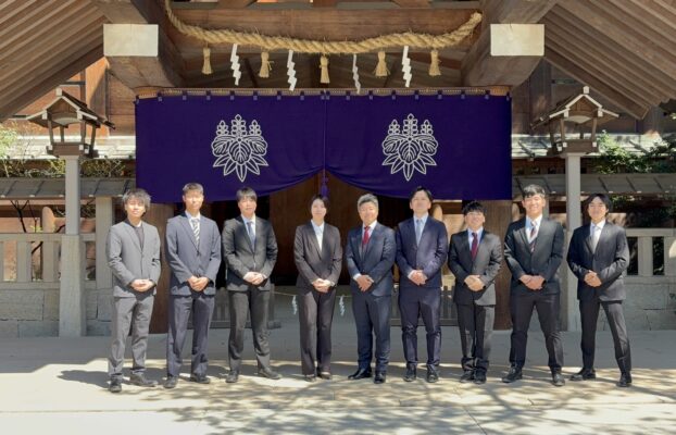 【桑名校】安全祈願と商売繁盛のために今年度も熱田神宮へ!