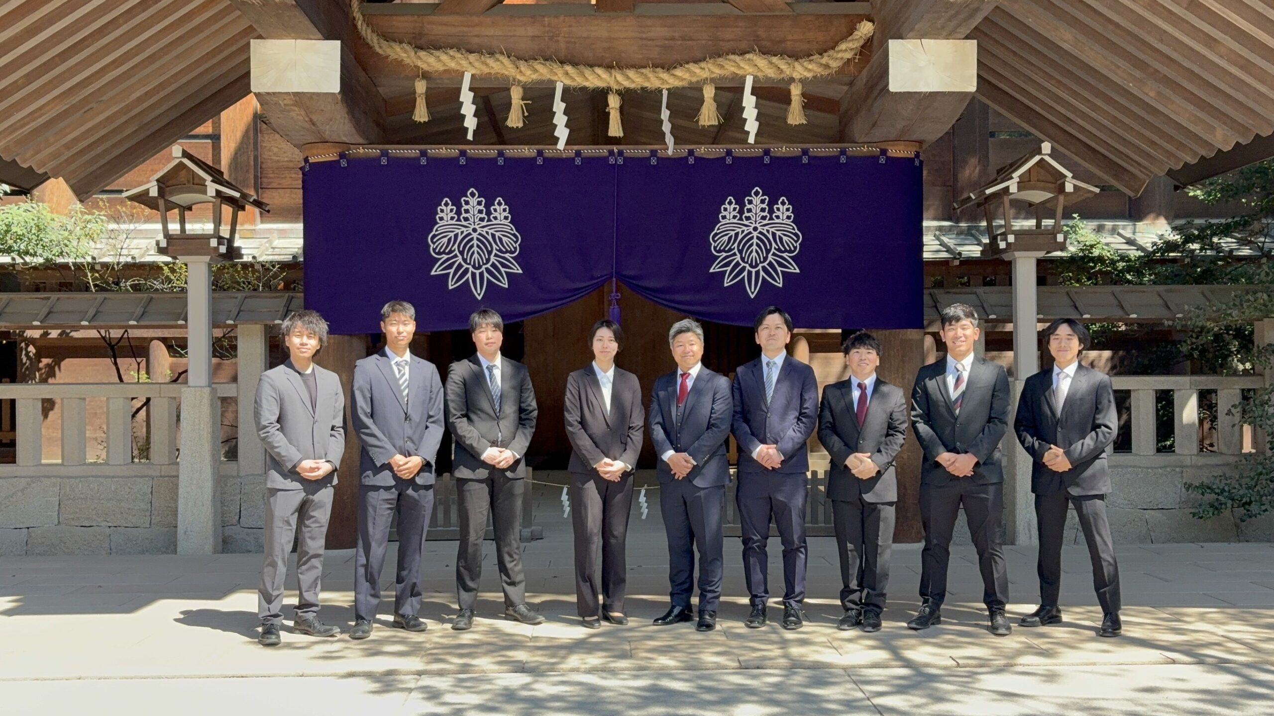 【桑名校】安全祈願と商売繁盛のために今年度も熱田神宮へ！