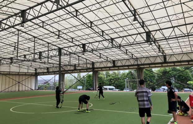 【桑名校】豊田校会場で指導研修!今回のテーマは守備・2人組の攻撃!!