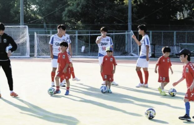 【中京八事校】中日スポーツ掲載！中京大中京高校サッカー部×名古屋オーシャンズ連携スクール