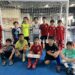 名古屋オーシャンズフットサルスクールW COACHゲーム会に参加した小学3・4年生の子どもたち