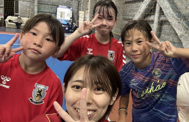 【四日市校】月曜ガールズクラス！ドリブル練習中🔥